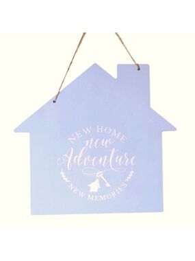New Home New Adventures New Memories Wall Art Sign